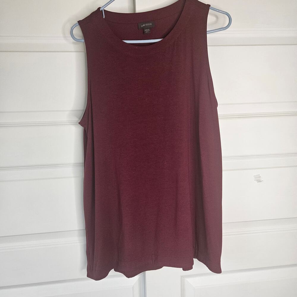 J.Jill Wearever Collection Knit Sleeveless Top / Tunic - Large Petite